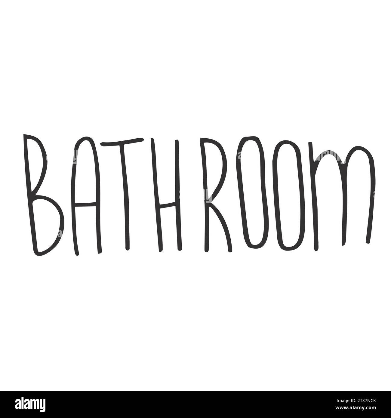 Bath time hand written lettering quote. Cute typography with splashes