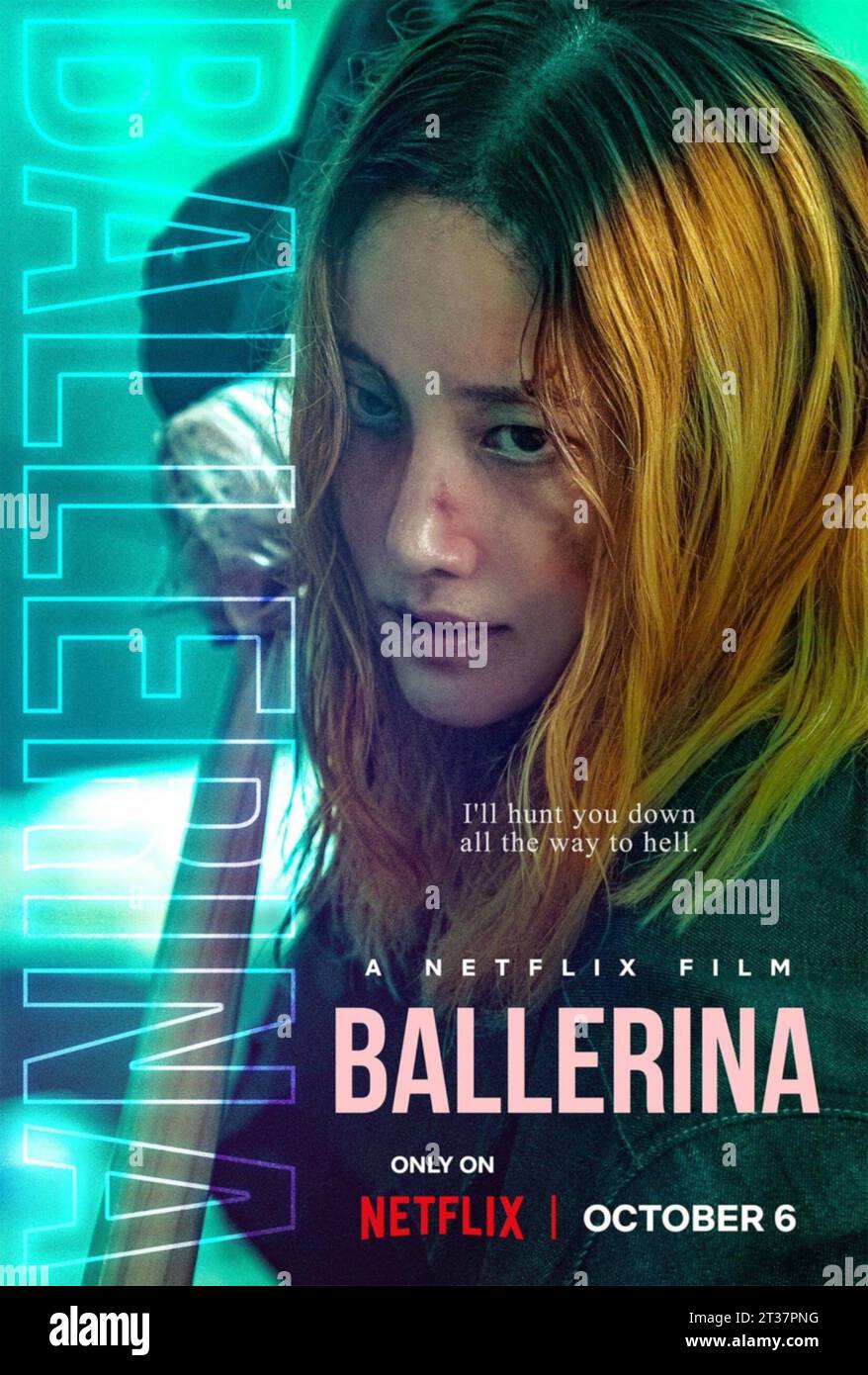 BALLERINA, US poster, JEON Jong-seo, 2023. © Netflix / Courtesy Everett ...