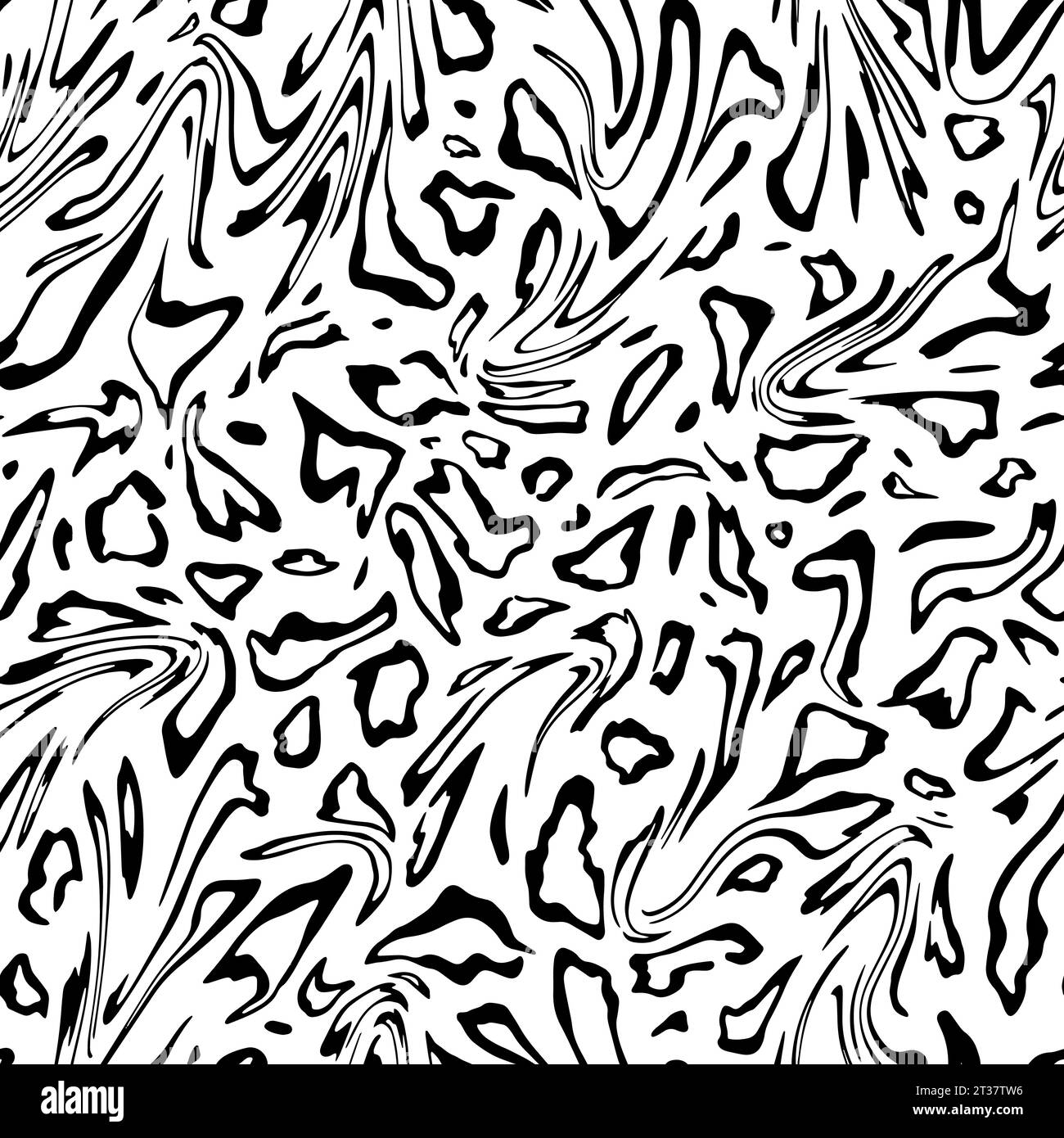 Leopard seamless pattern. Repeating animal print. Black spot isolated