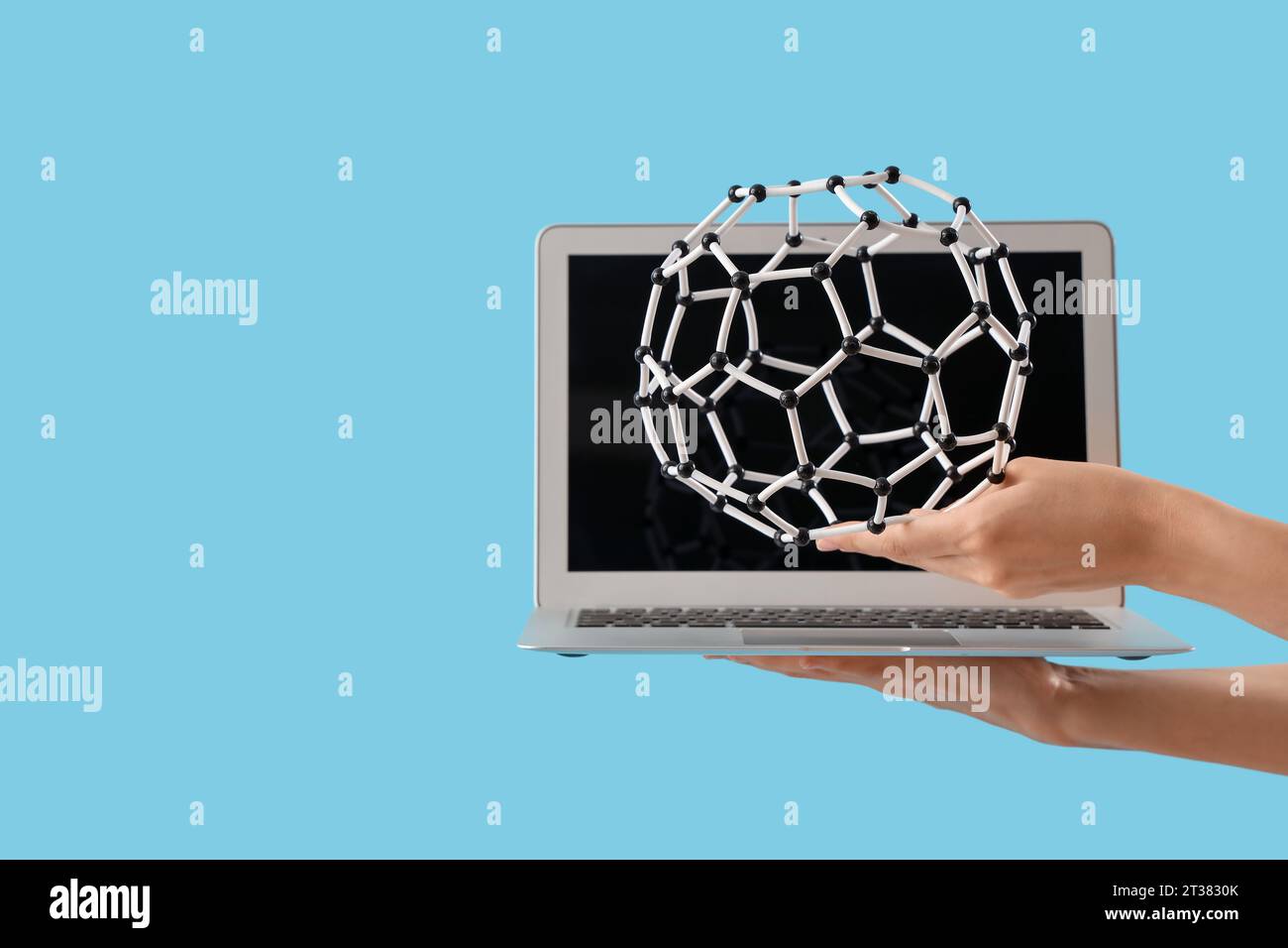 Molecular model computer screen hi-res stock photography and images - Alamy