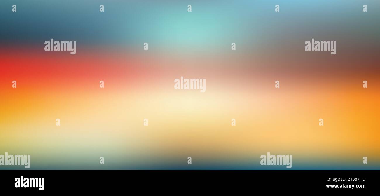 Colorful Sunset Gradient Vector Background,simple Form And Blend Of 