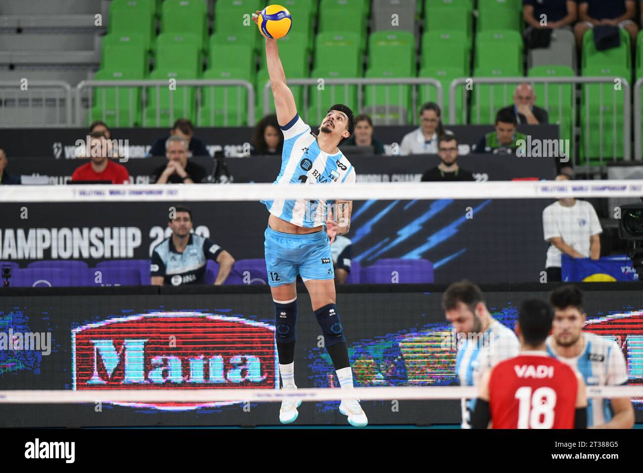Bruno Lima (Argentina). Volleyball World Championship 2022. Stock Photo