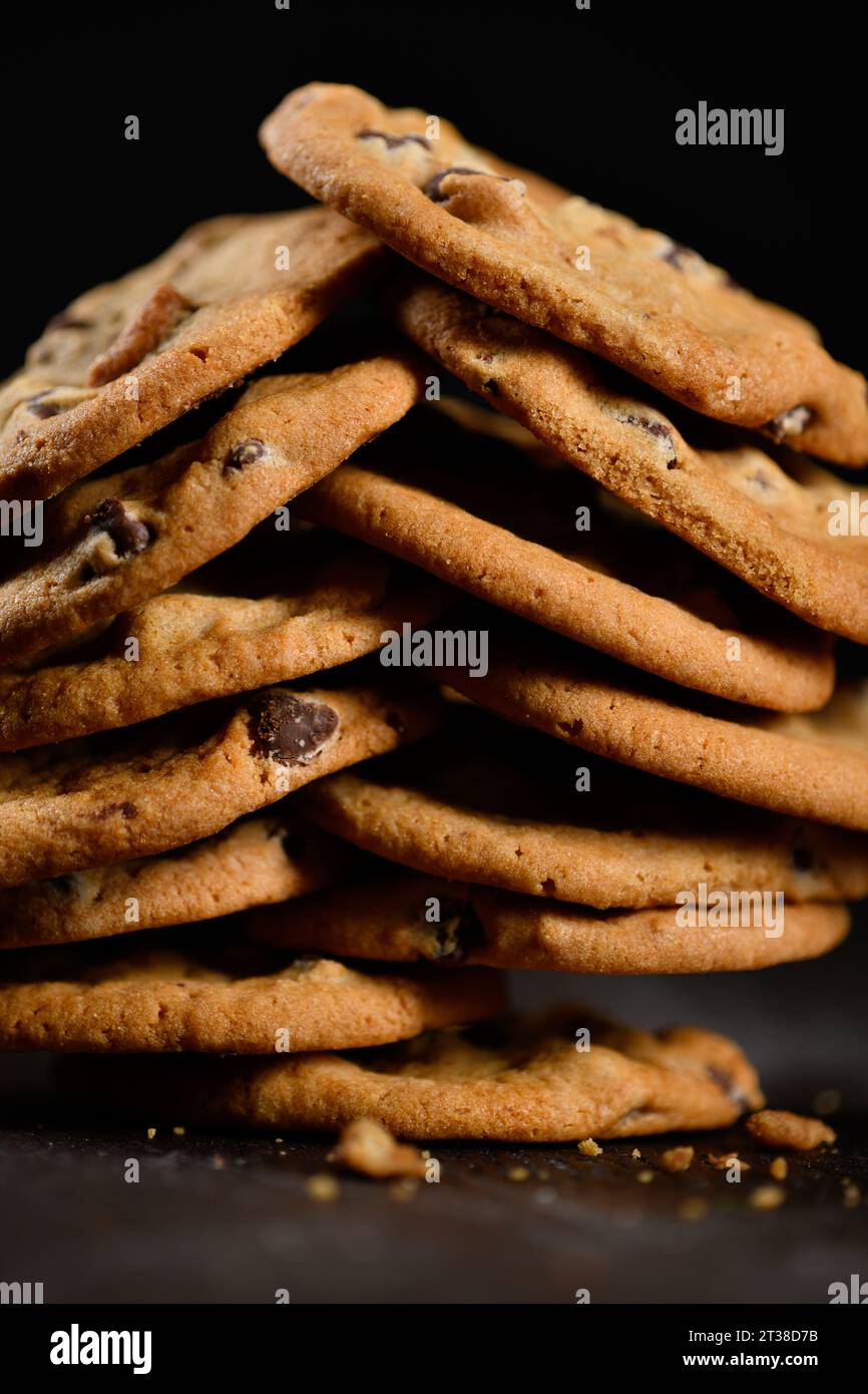Multiple Cookies Backdrop Multiple sweet chocolate chip cookies hi-res stock photography and ...