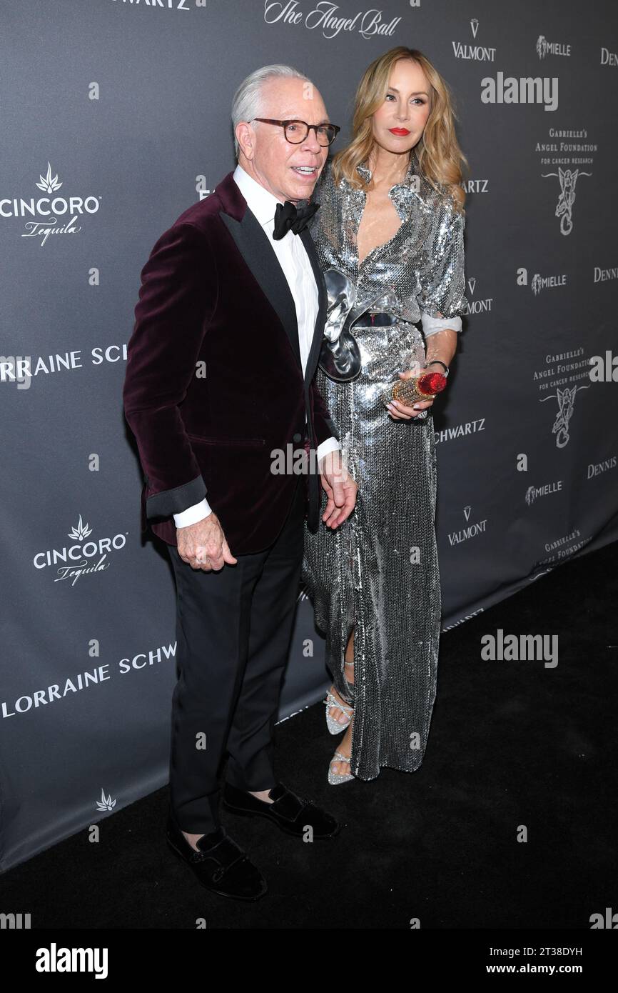 New York, USA. 23rd Oct, 2023. Tommy Hilfiger and Dee Ocleppo attending ...