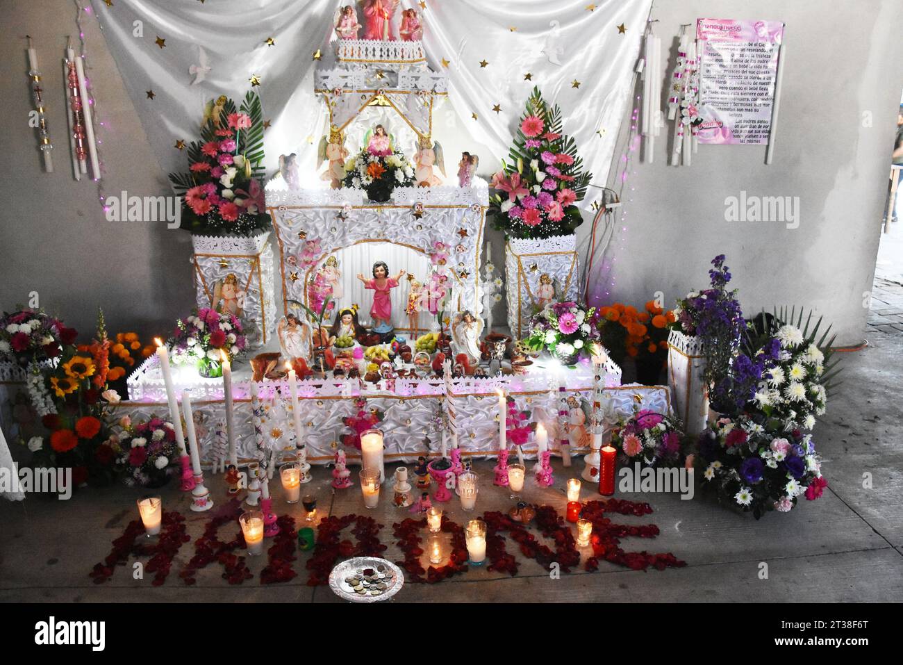 Day of the Dead in Huaquechula, Puebla, Mexico Stock Photo