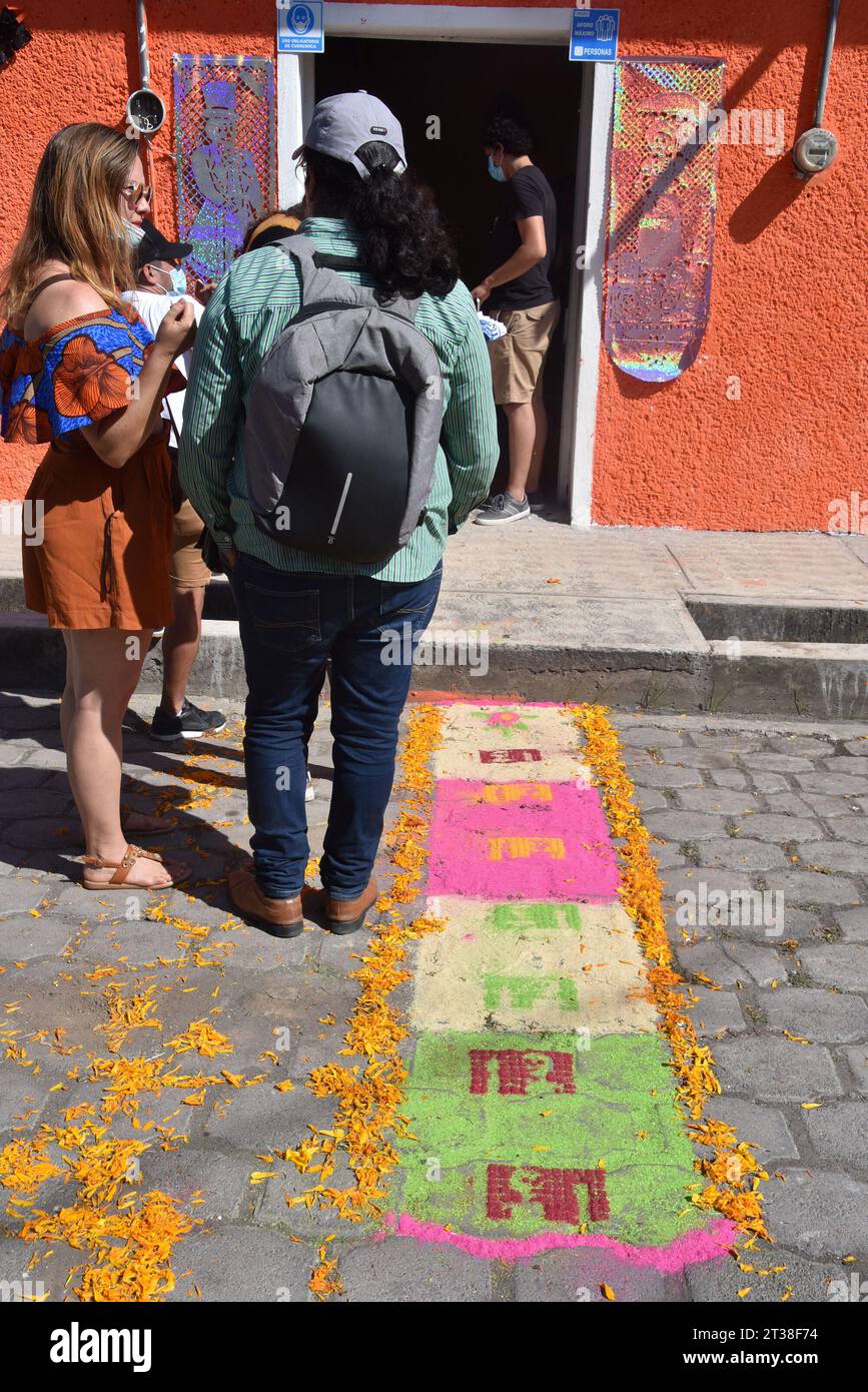 Day of the Dead in Huaquechula, Puebla, Mexico Stock Photo