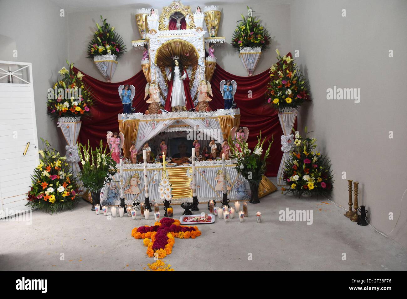 Day of the Dead in Huaquechula, Puebla, Mexico Stock Photo