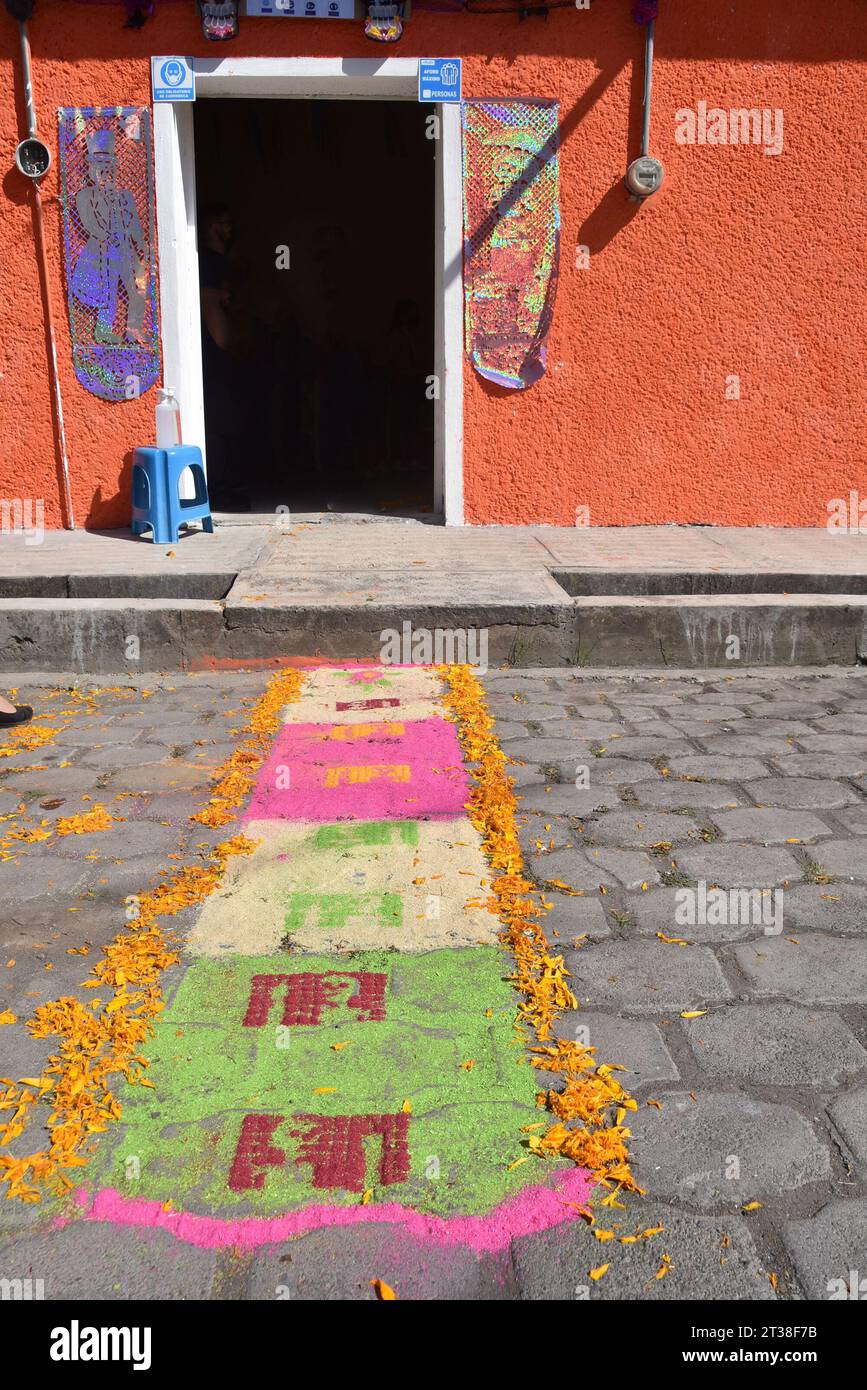 Day of the Dead in Huaquechula, Puebla, Mexico Stock Photo