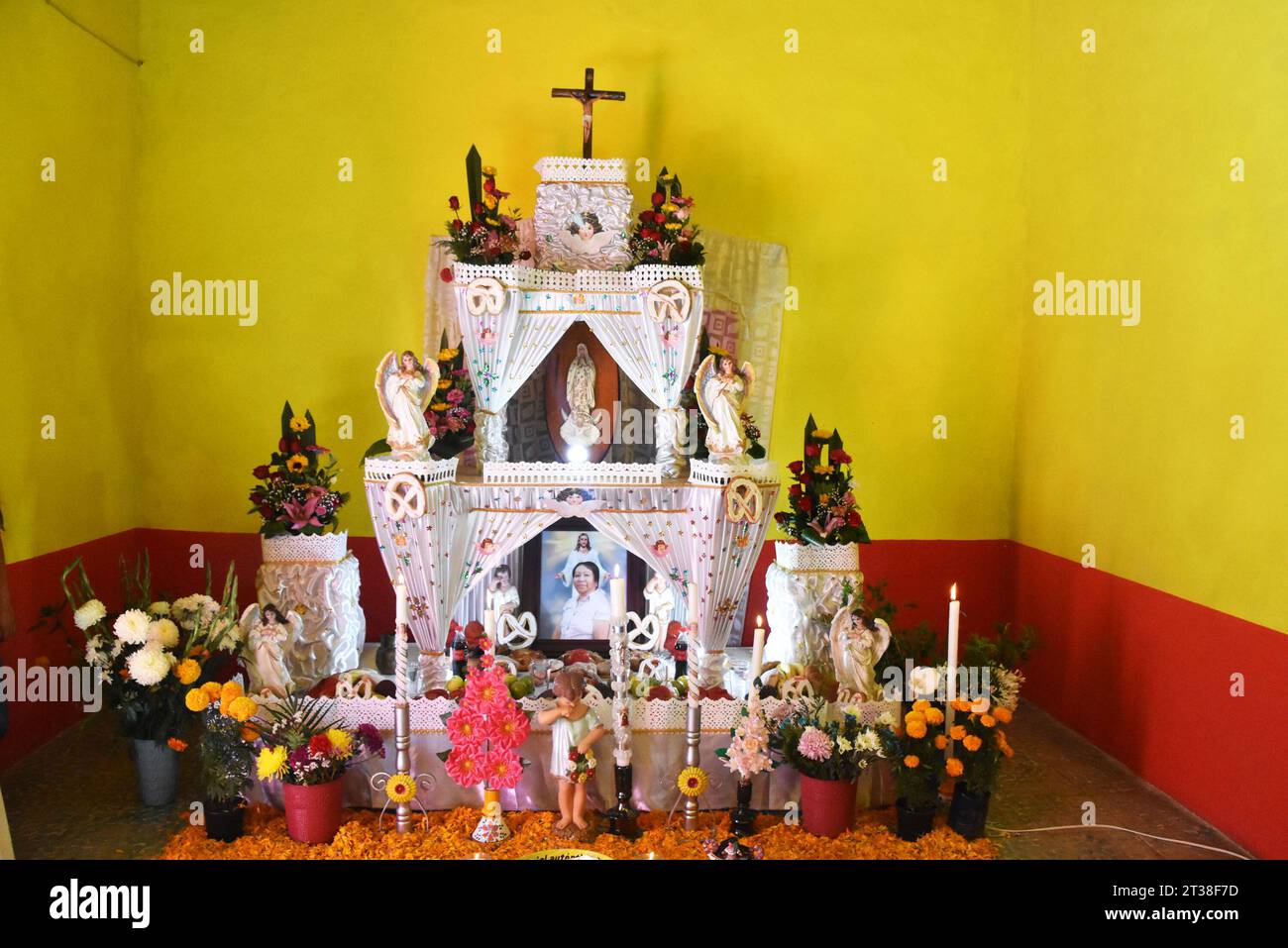 Day of the Dead in Huaquechula, Puebla, Mexico Stock Photo