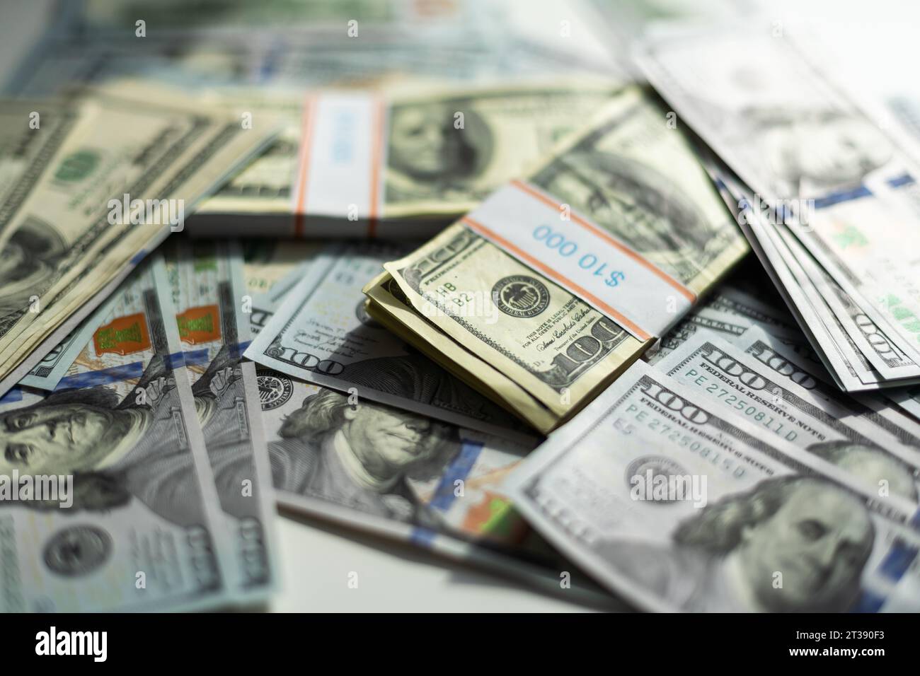 Background of one hundred dollar bills Stock Photo - Alamy