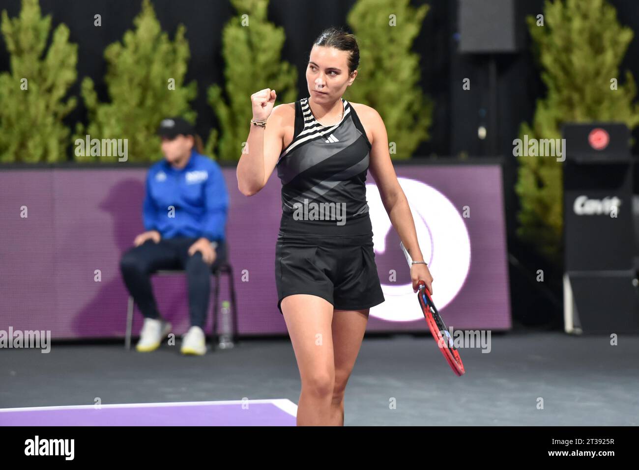 The tennis match between Sorana Cirstea vs. Eva Lys at the WTA