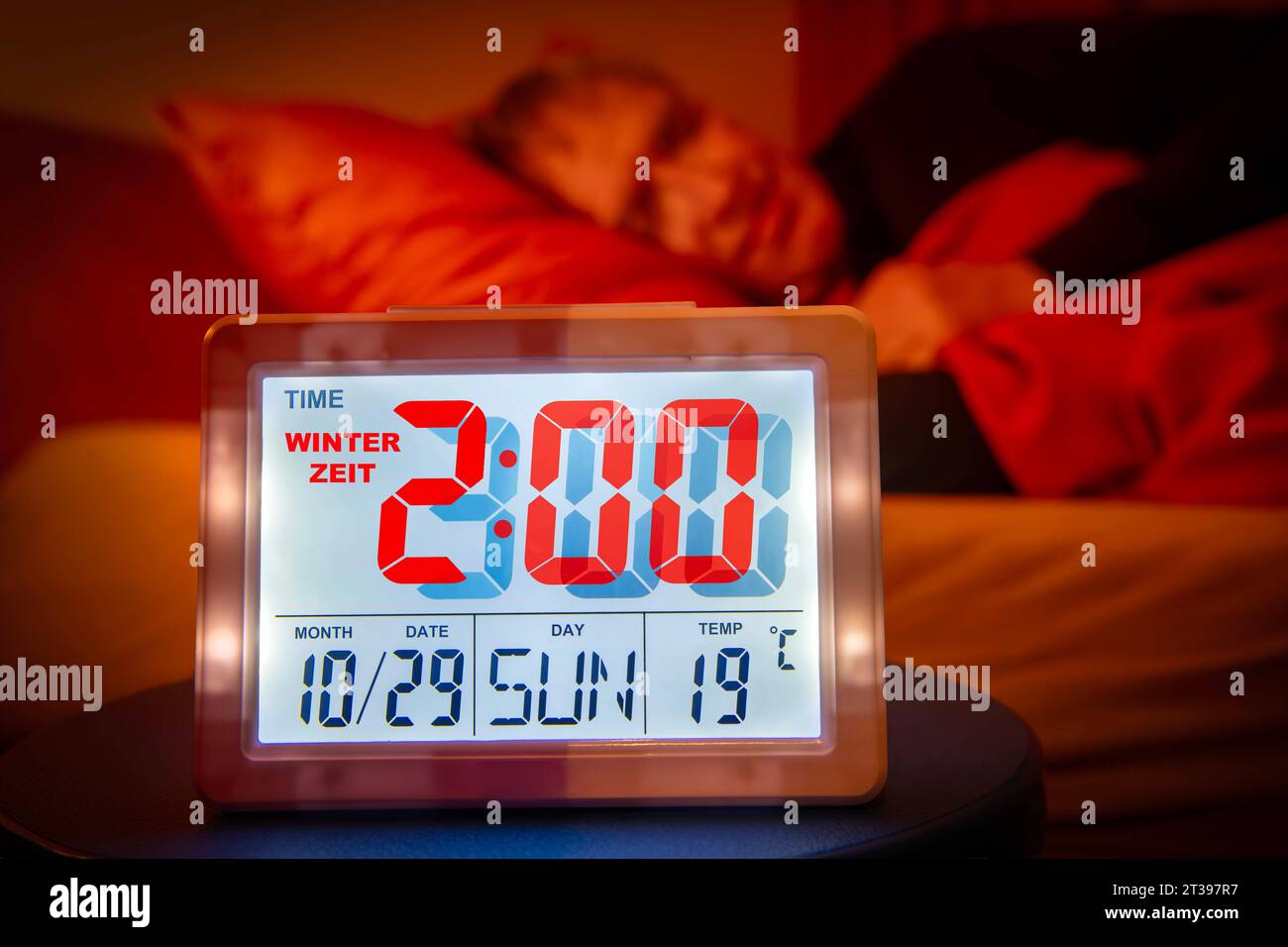 Zeitumstellung auf Winterzeit am Sonntag, 29.10.2023, Symbolfoto