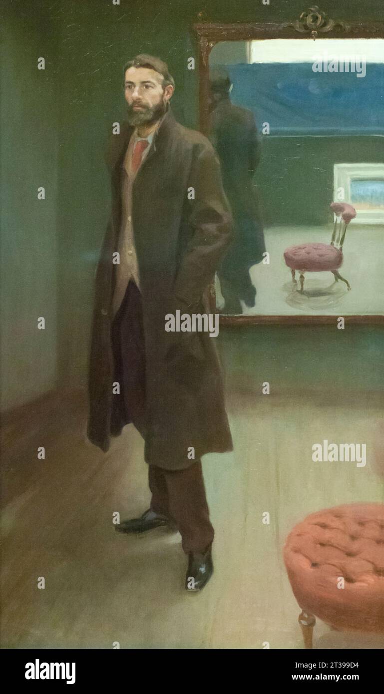 Manner Of Walter Richard Sickert (1860-1942) British. The Interior Of A