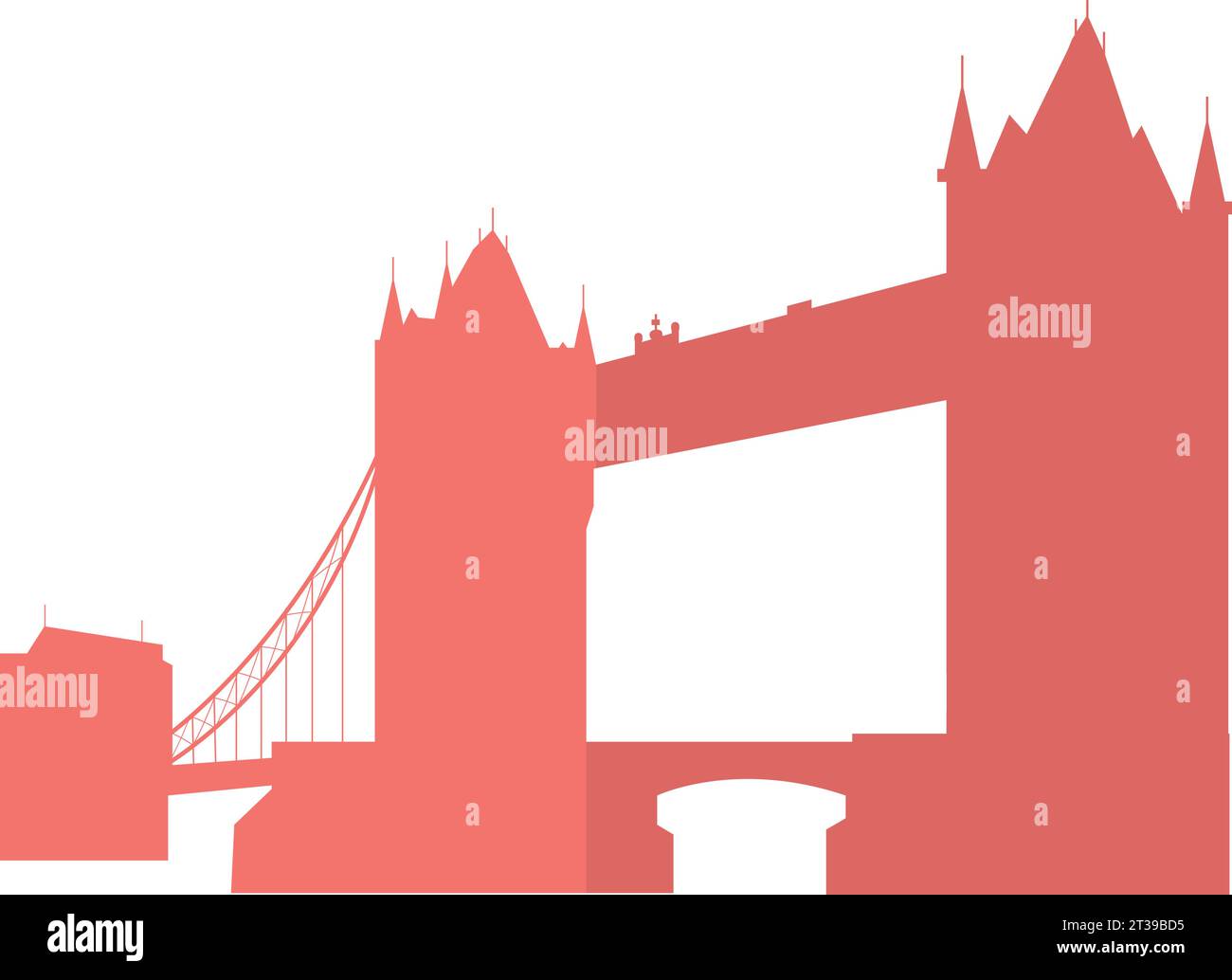 Bridge to life illustration Stock Vector Images Alamy