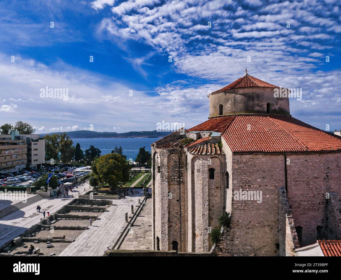 Crkva sv. Donata (Church of St. Donatus) Zadar Croatia Stock Photo