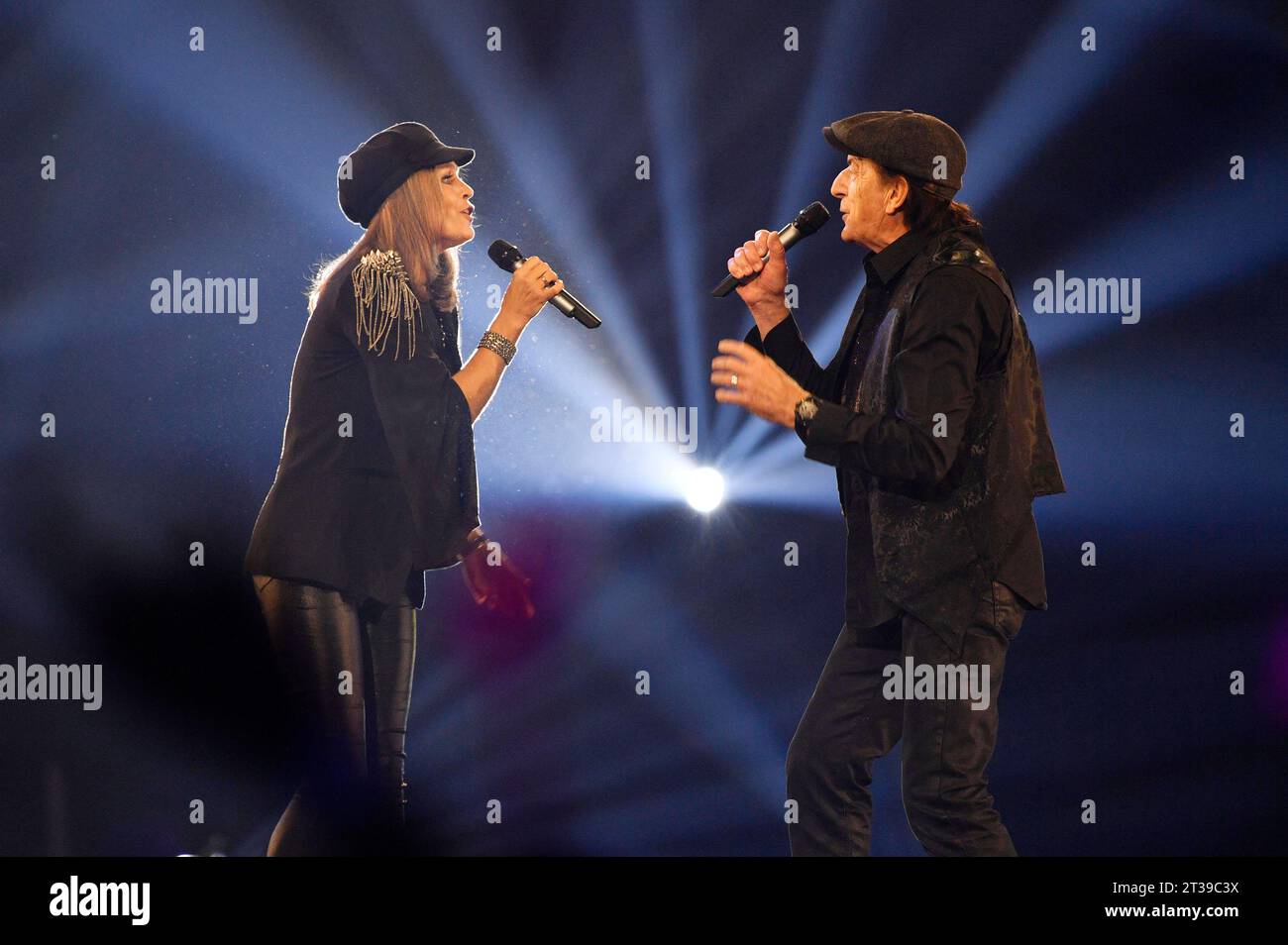 Stefan Zauner mit Ehefrau Petra Manuela in der TV Show Schlagerbooom