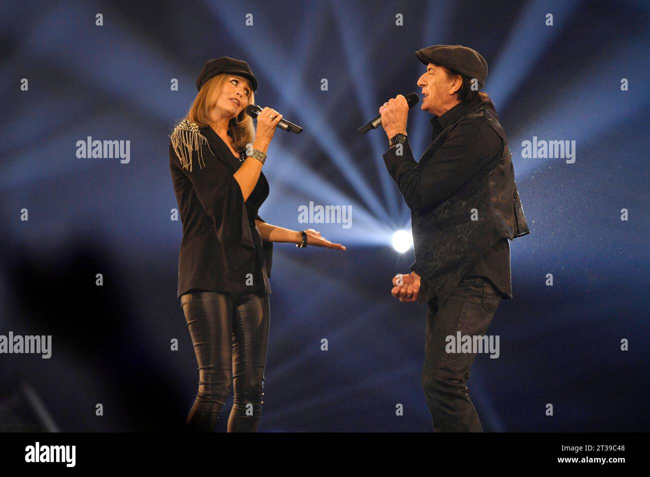 Stefan Zauner mit Ehefrau Petra Manuela in der TV Show Schlagerbooom