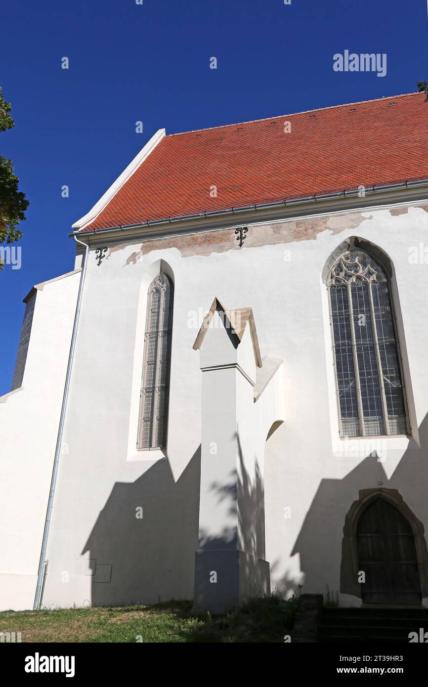 Biserica Mănăstirii Dominicane (Dominican Monastery Church), Sighişoara, UNESCO World Heritage Site, Mureş County, Transylvania, Romania, Europe Stock Photo