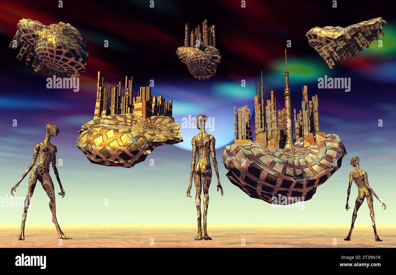 Anti gravity cities hi-res stock photography and images - Alamy