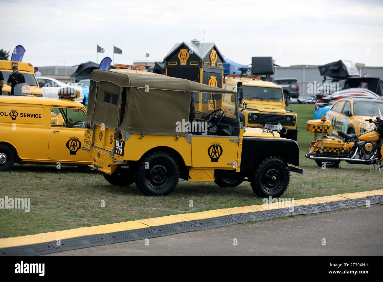 A Yellow, Automobile Association 1949, Series One, Land Rover, from