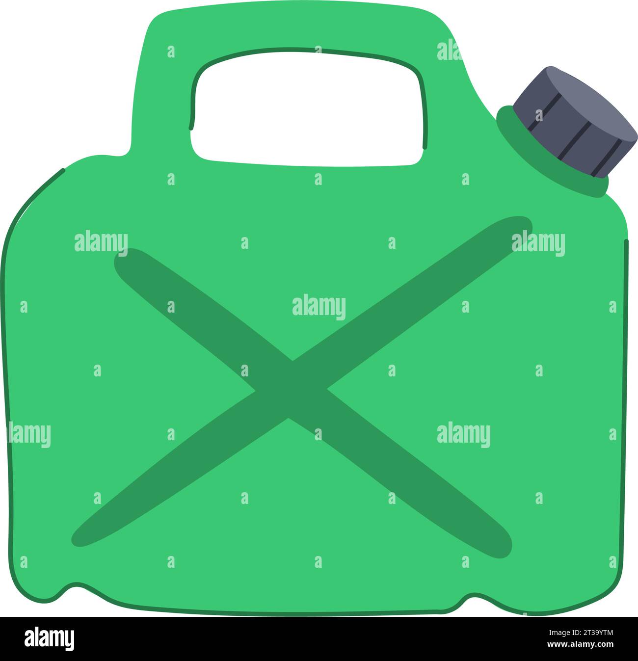 gasoline fuel can cartoon vector illustration Stock Vector Image & Art