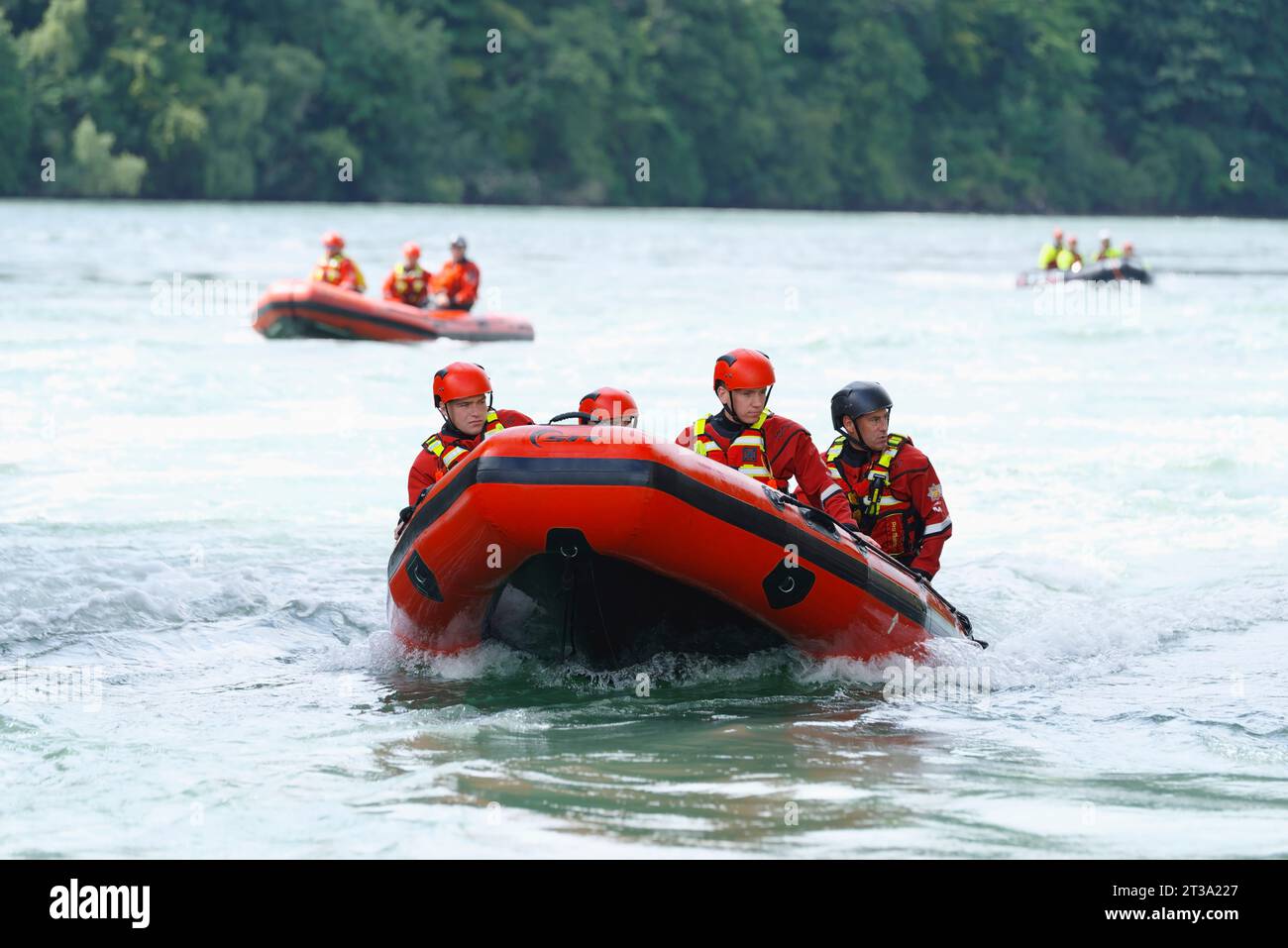 Emergency Crew, Boat Handling Training, Menai Strait, Anglesey, North
