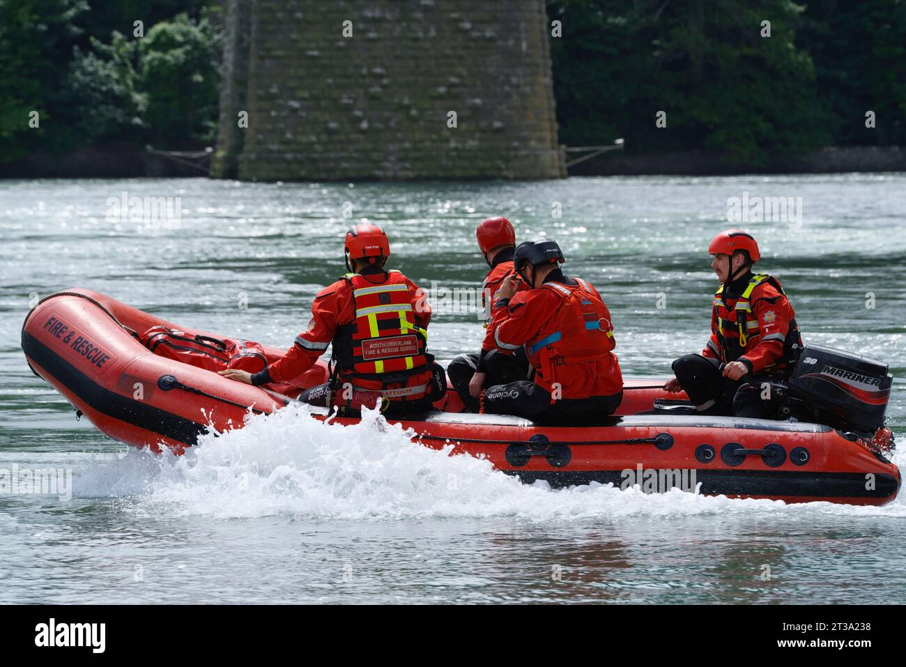 Emergency Crew, Boat Handling Training, Menai Strait, Anglesey, North