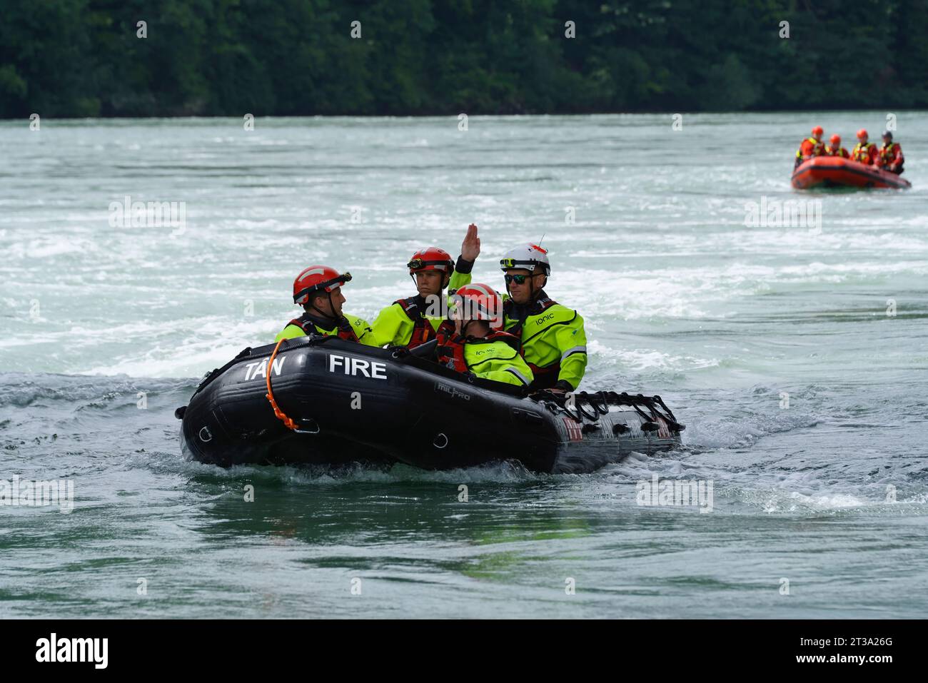 Emergency Crew, Boat Handling Training, Menai Strait, Anglesey, North