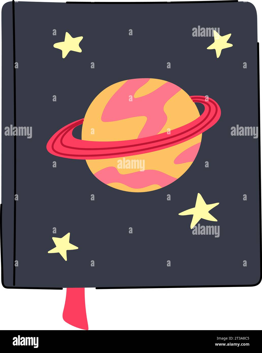 pad notebook cartoon vector illustration Stock Vector Image & Art Alamy