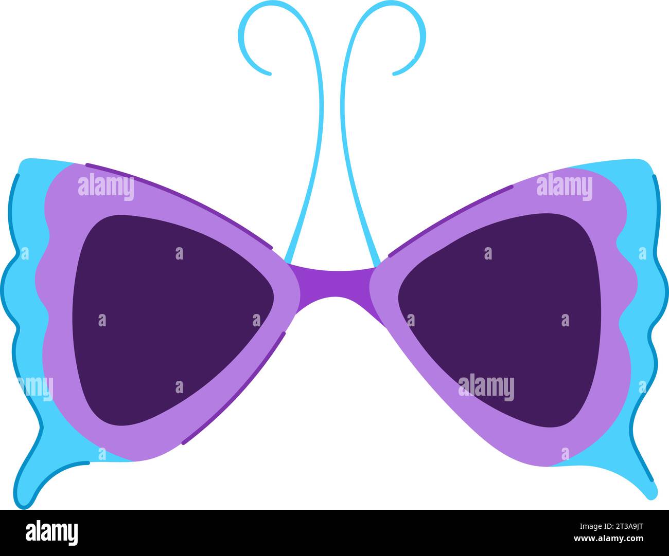 funny-party-glasses-cartoon-vector-illustration-stock-vector-image