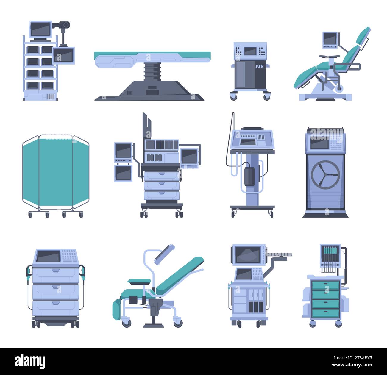 Medical diagnostic equipment. Medical laboratory elements, doctor