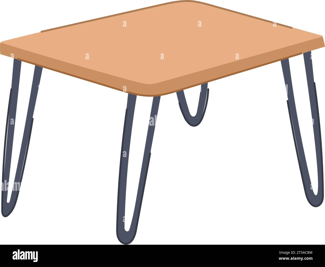 plank wood table cartoon vector illustration Stock Vector Image & Art