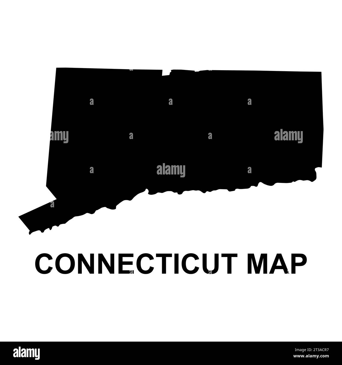 Connecticut map shape united states - Connecticut Map Shape United States Of America Flat Concept Icon Symbol Vector Illustration 2T3ACR7