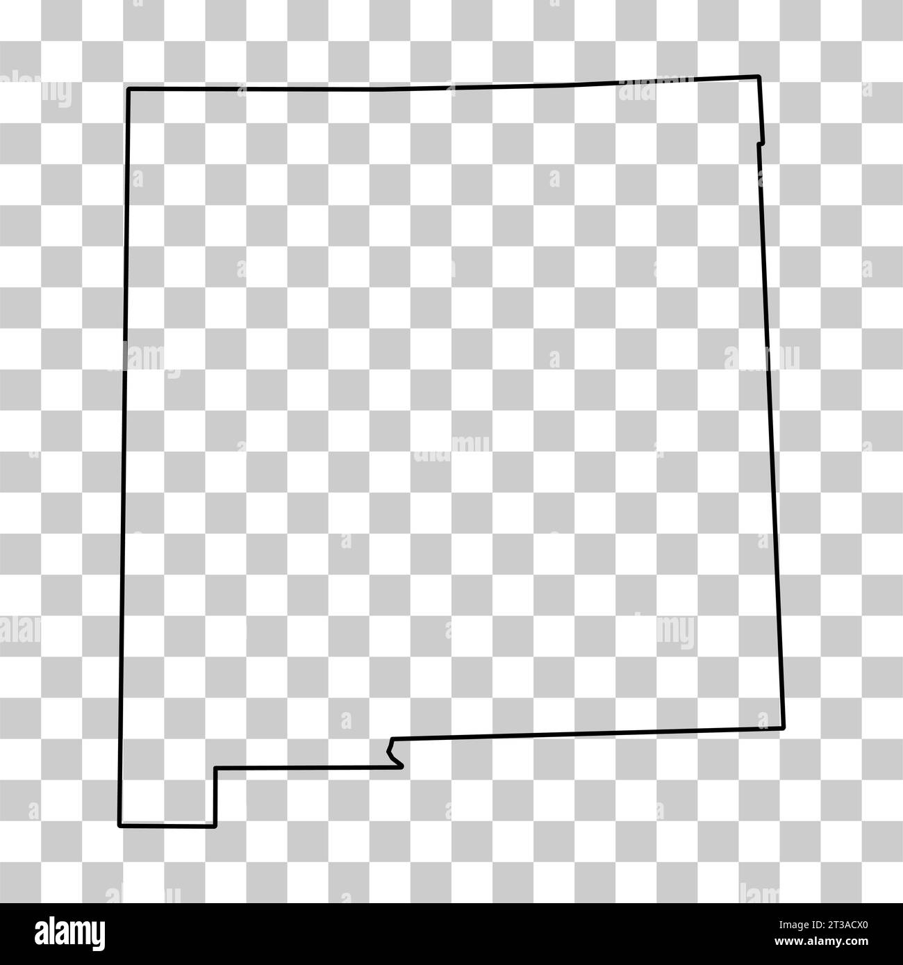 New Mexico map, united states of america. Flat concept icon symbol
