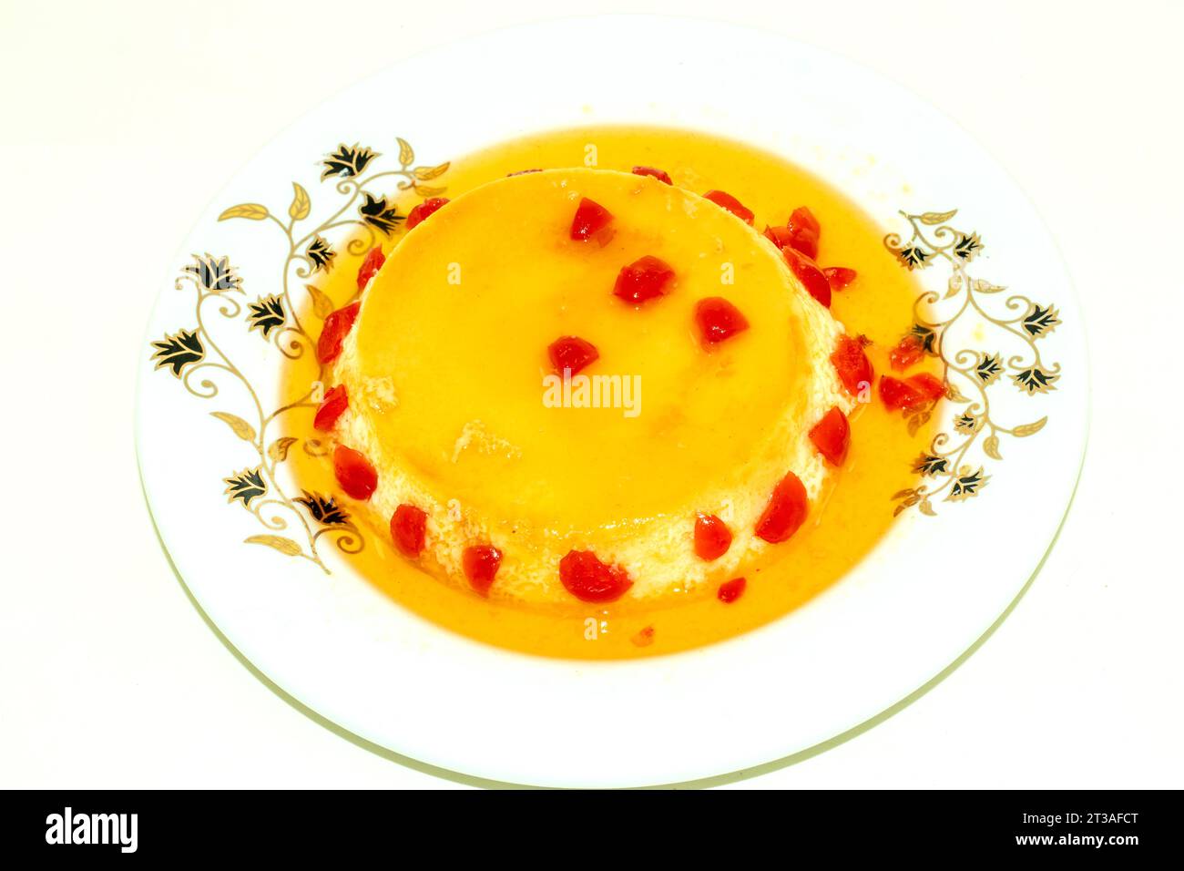 Homemade pudding made with milk, sugar, cornstarch, vanilla, and butter