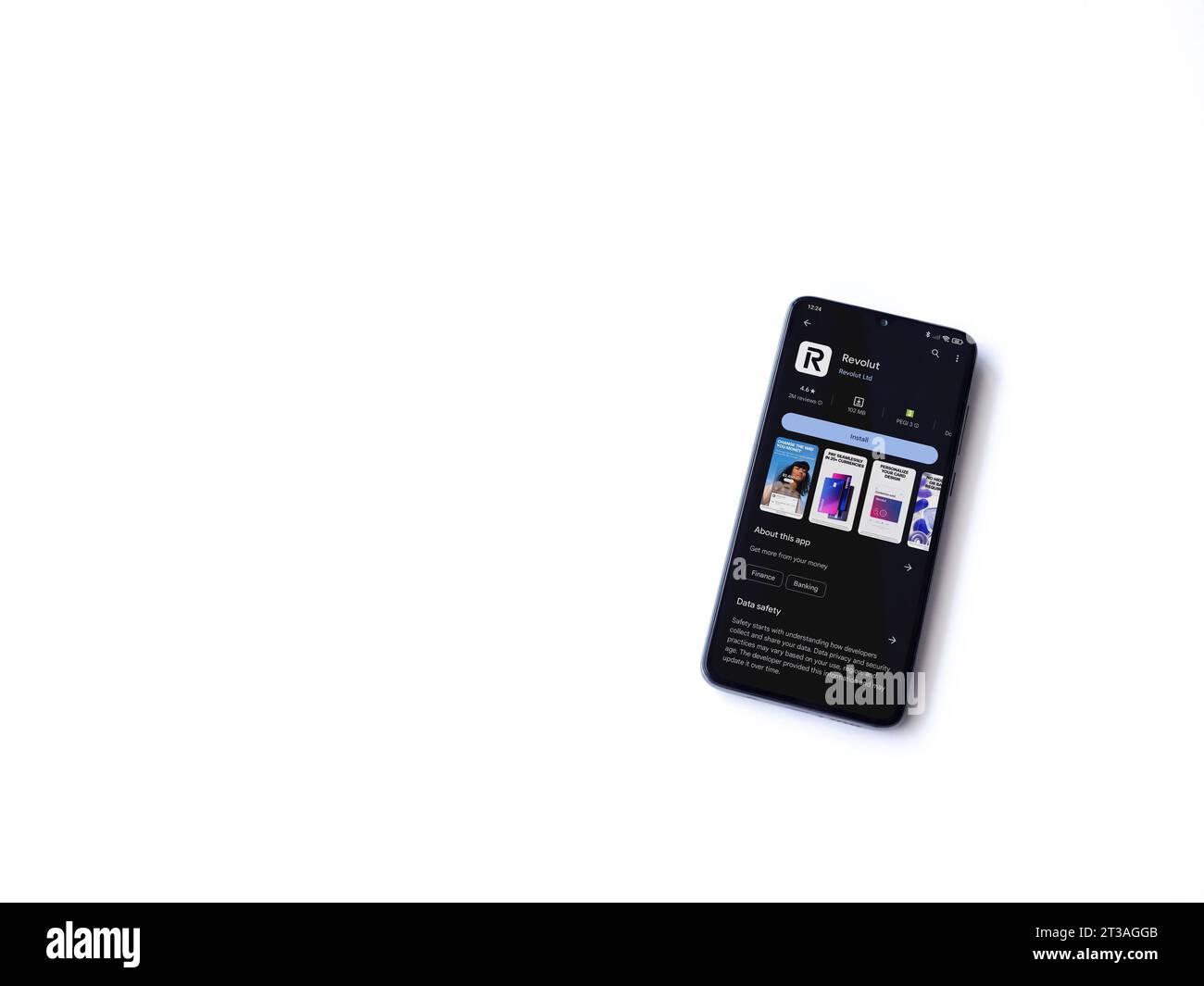 Revolut mobile finance app Cut Out Stock Images & Pictures - Alamy
