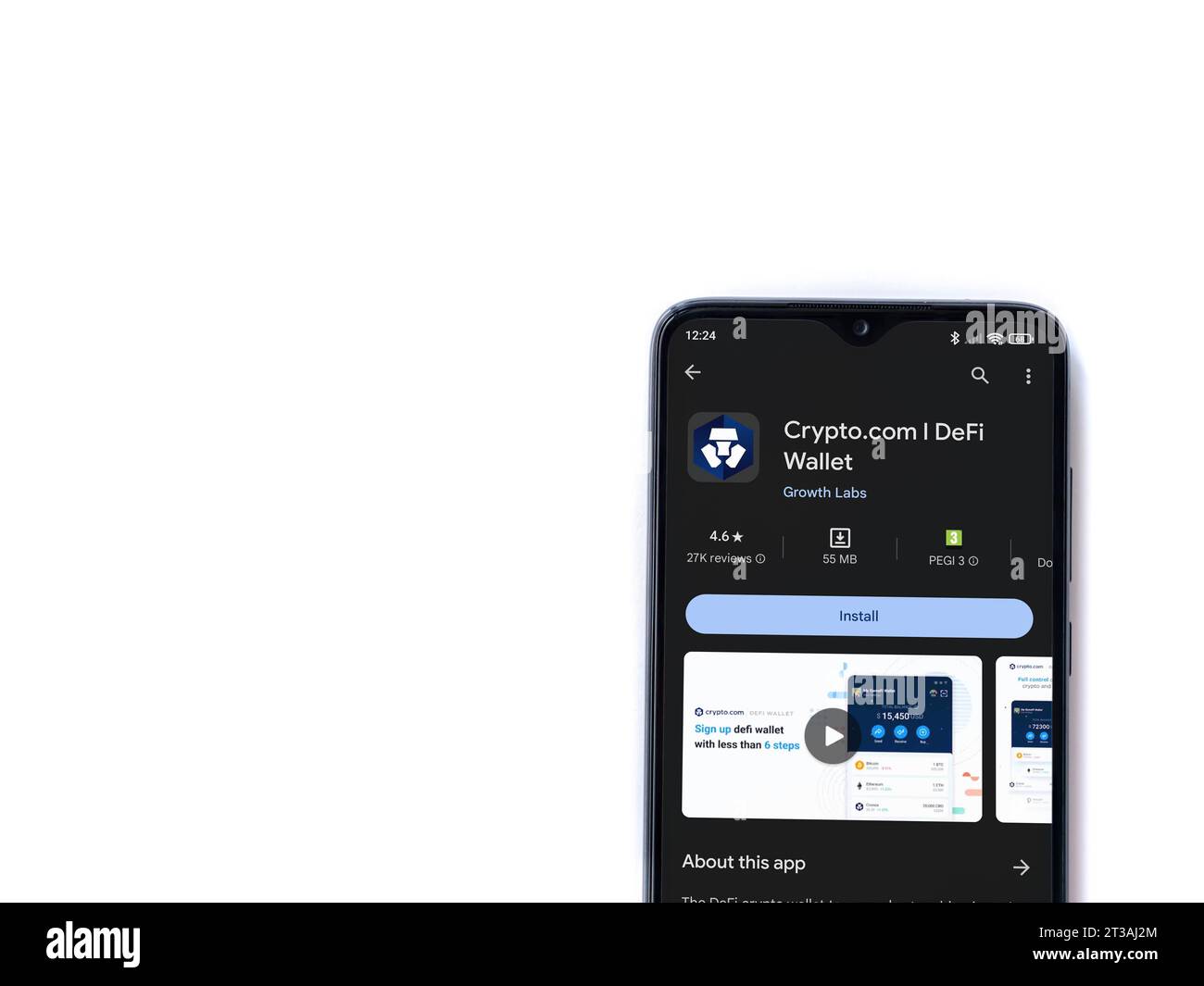 Crypto com app Cut Out Stock Images & Pictures - Alamy