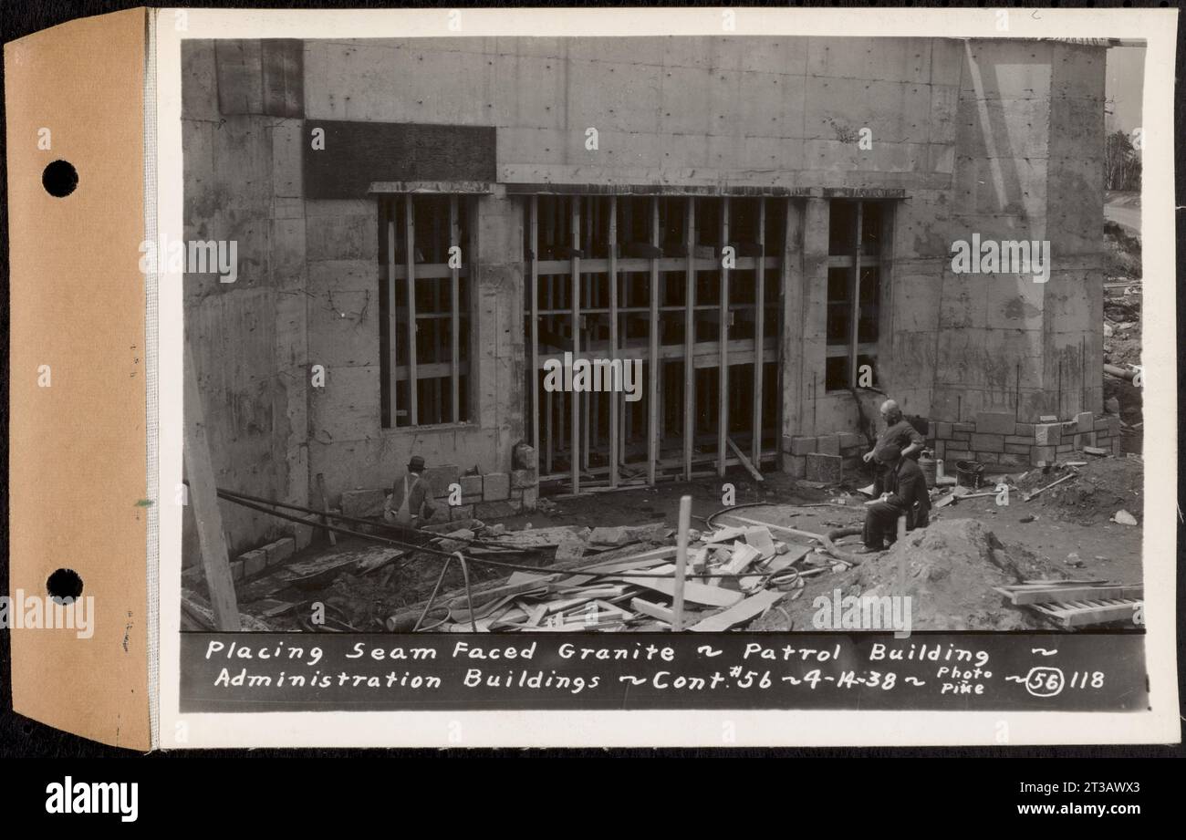 Contract No. 56, Administration Buildings, Main Dam, Belchertown