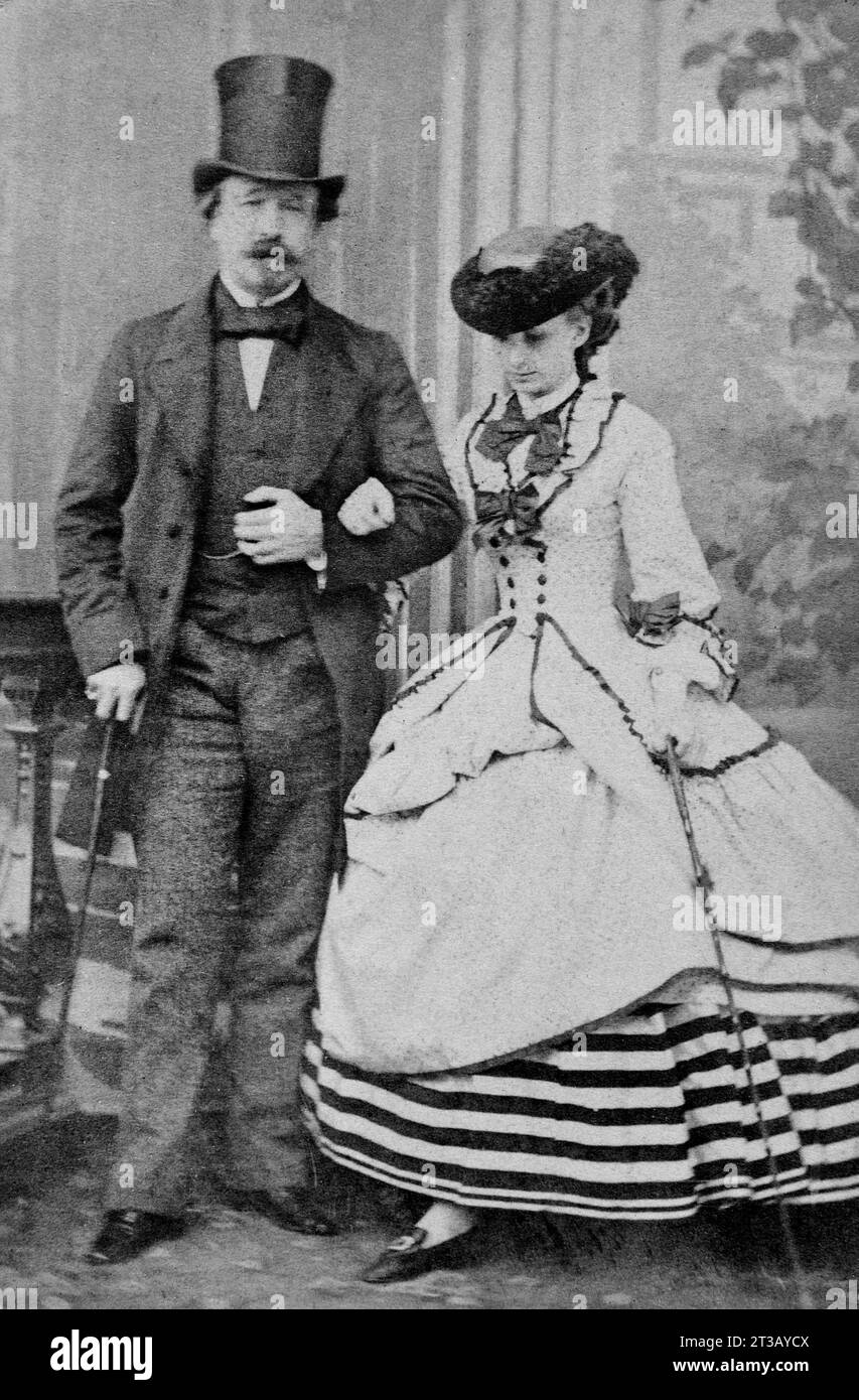 Sophie Troubetskoï, Duchesse de Morny, 1863 (découpée Stock Photo - Alamy