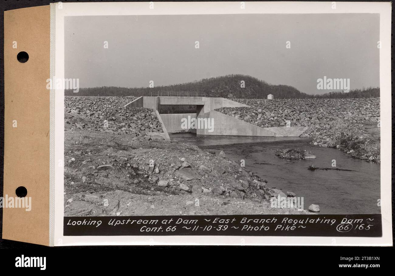 Contract No. 66, Regulating Dams, Middle Branch (New Salem), and East