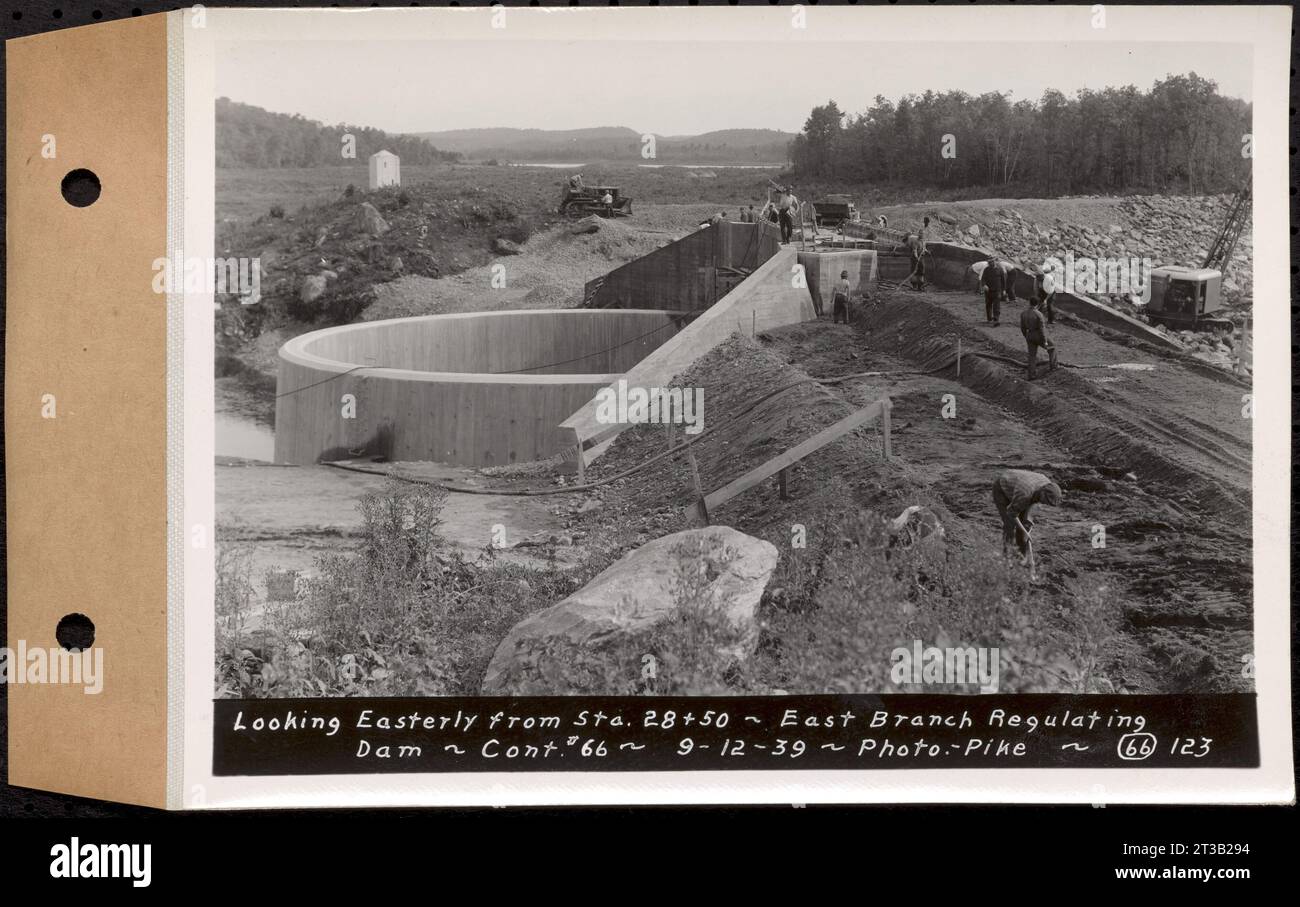 Contract No. 66, Regulating Dams, Middle Branch (New Salem), and East