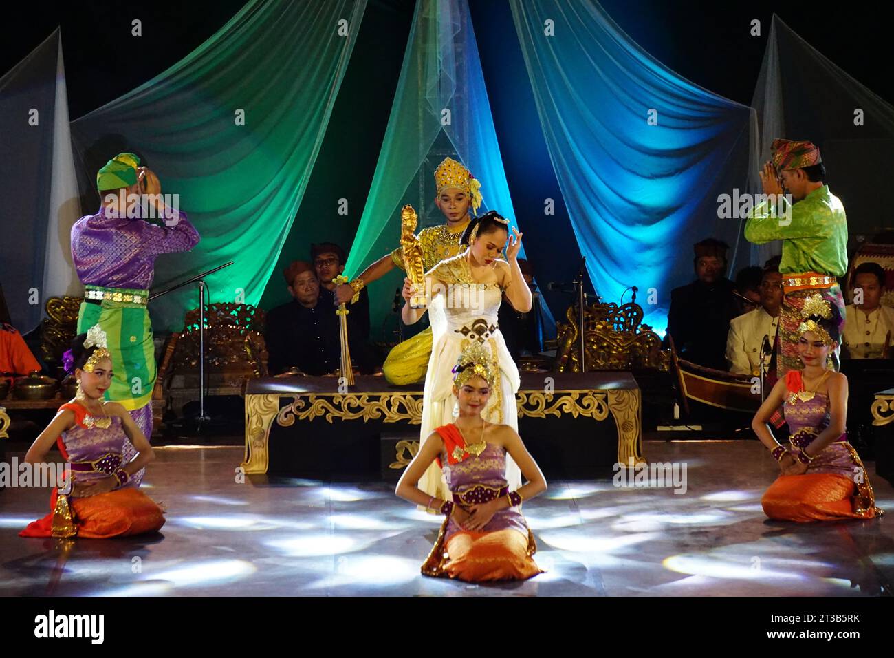 Asean Panji Festival is a festival that tells the story of Panji Asmarabangun and Dewi Candrakirana which has been recognized by UNESCO. Stock Photo