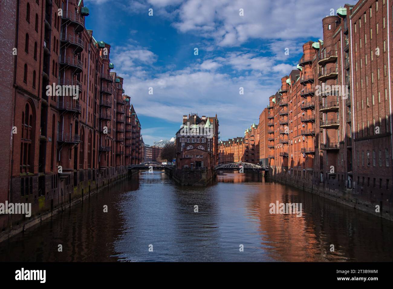 The famous Speicherstadt in Hamburg in the morning Stock Photo - Alamy