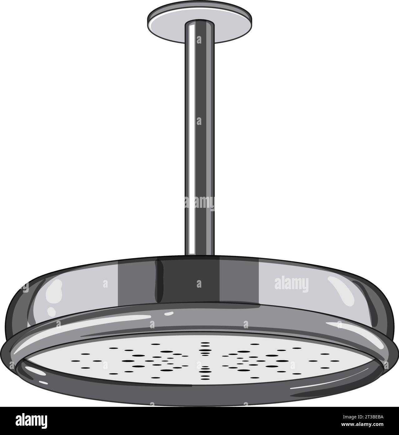 falling shower head cartoon vector illustration Stock Vector Image & Art Alamy