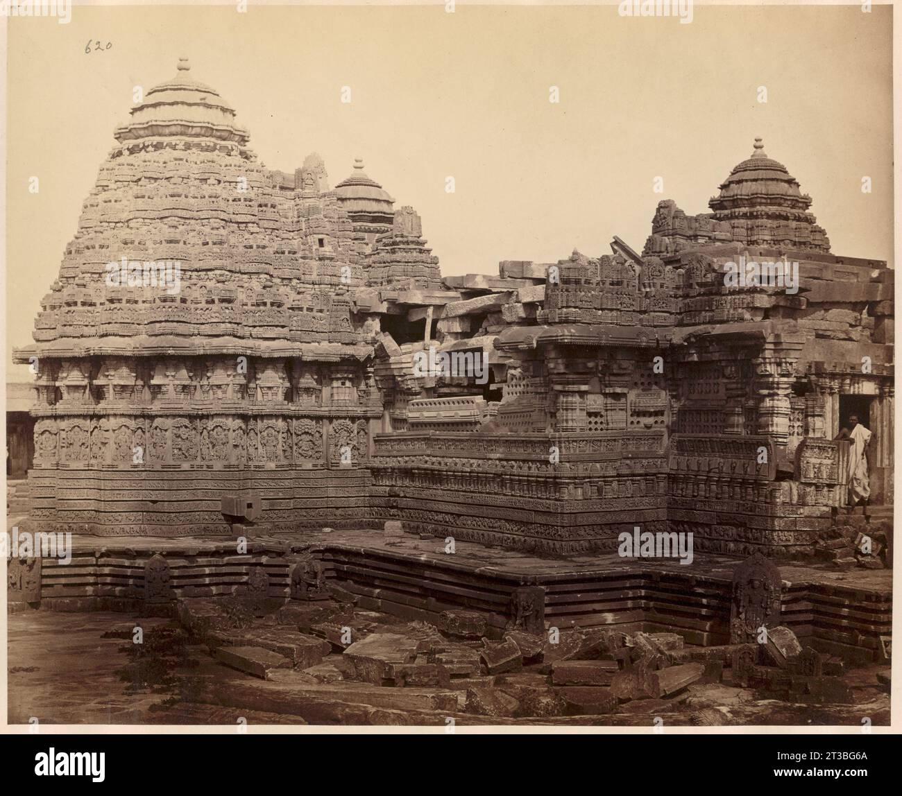 Chennakesava Temple, Somanathapura Stock Photo