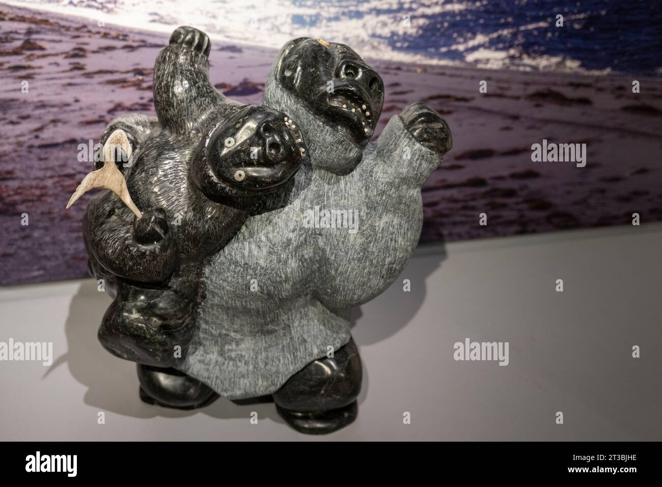 Canada, Nunavut, King William Island, Gjoa Haven. Nattlik Heritage