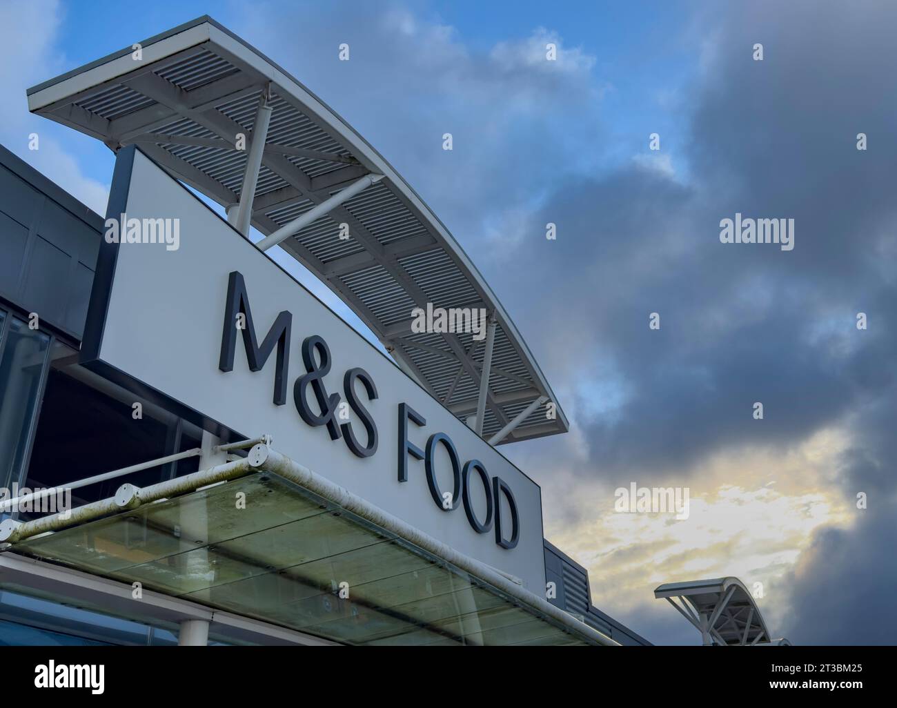 Edinburgh, UK. 24th Oct, 2023. 24th October 2023 Business stock image M&S Food, Marks and