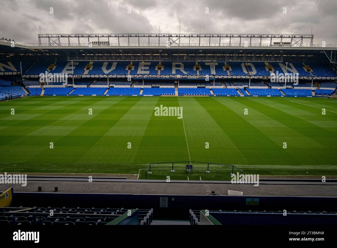 Goodison Park, Everton Football Club Stock Photo Alamy