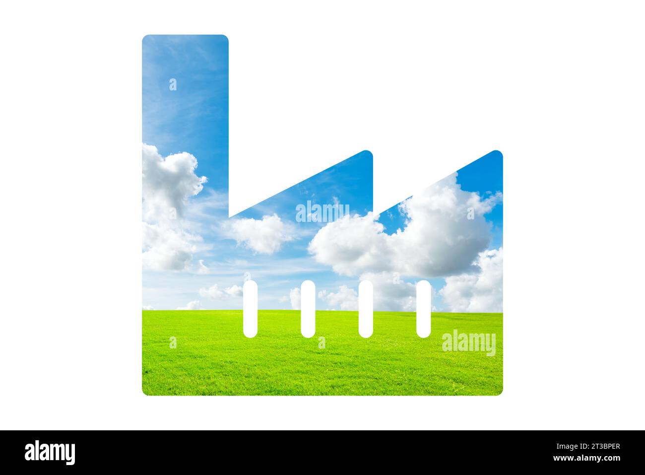 Co2 cloud factory black vector icon. Carbon dioxide industrial footprint pollution filled symbol. Stock Photo