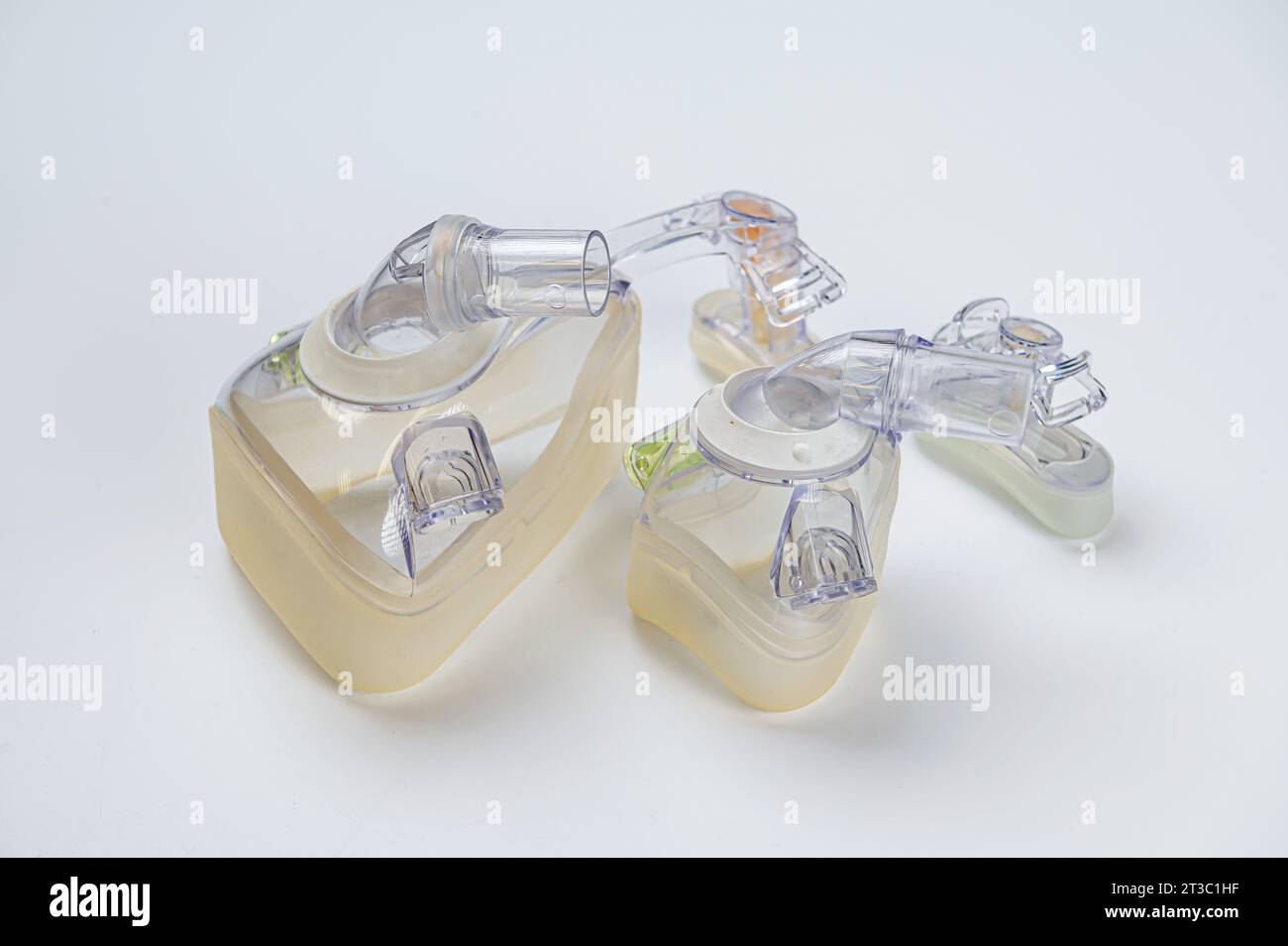 Medical full face and nasal oxygen masks for obstructive sleep apnea